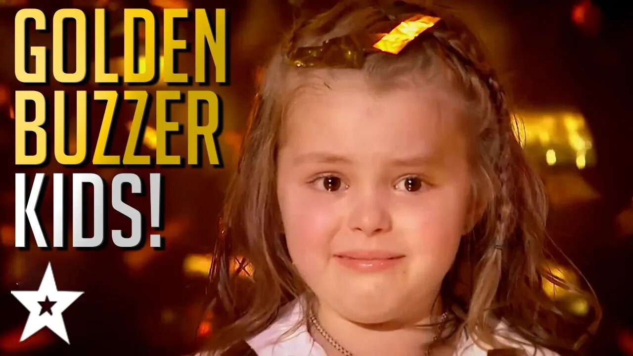 Amazing GOLDEN BUZZER Kid Auditions from Got Talent!