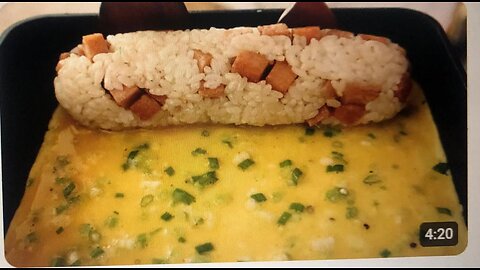 Do you have spam and eggs? Make sure to cook this ❣ It's really good 😍
