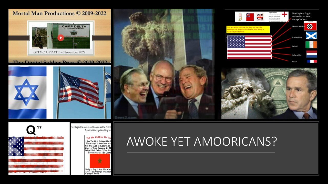 Awoke yet AMOORICANS? We cannot heal until we are told the TRUTH right DOD