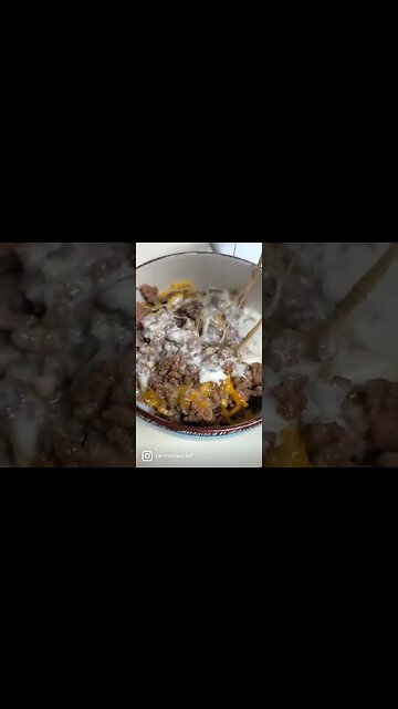 Beef and Cheese for breakfast 🥩🧀