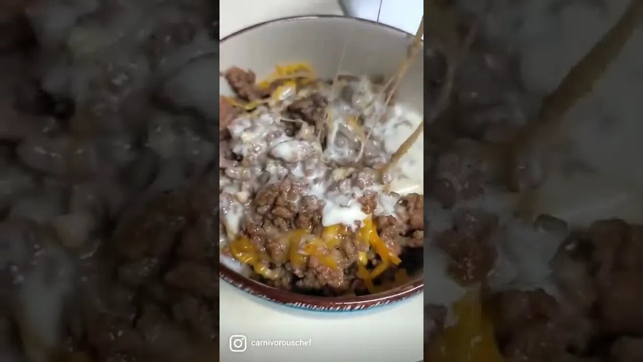 Beef and Cheese for breakfast 🥩🧀