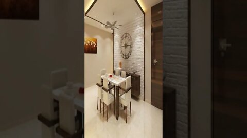 dining interior design #shorts #interiordesigner #architect #youtubeshorts #dinner