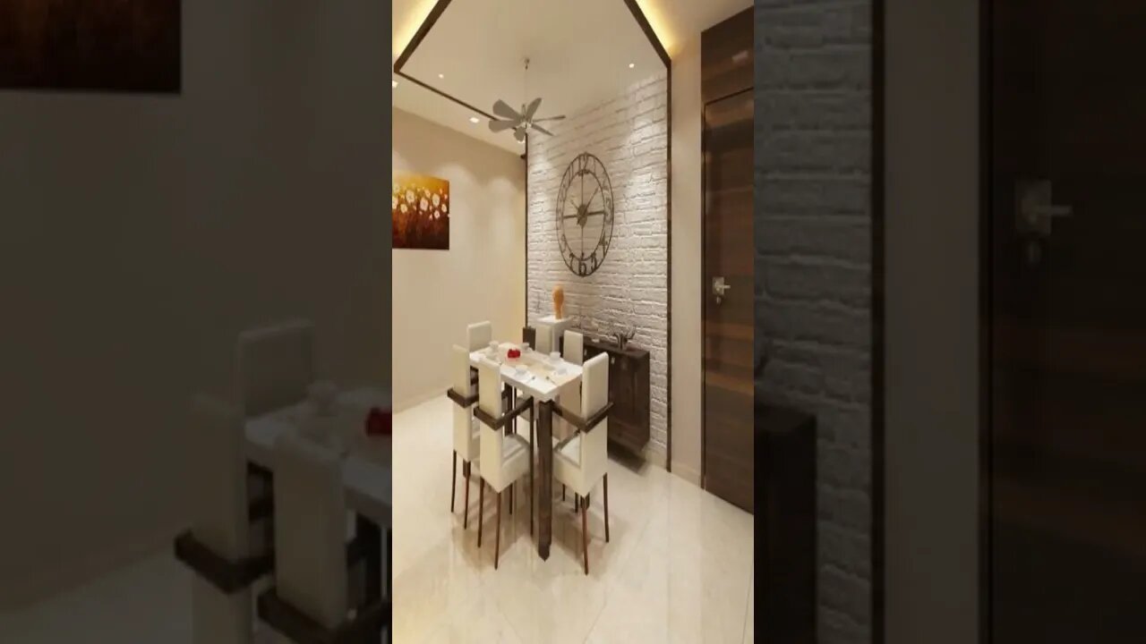 dining interior design #shorts #interiordesigner #architect #youtubeshorts #dinner