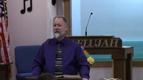 Bills Lake Baptist Church Sunday School Service April 3, 2022