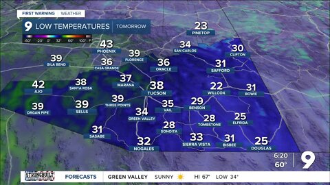 A nice weather pattern for the last week of November