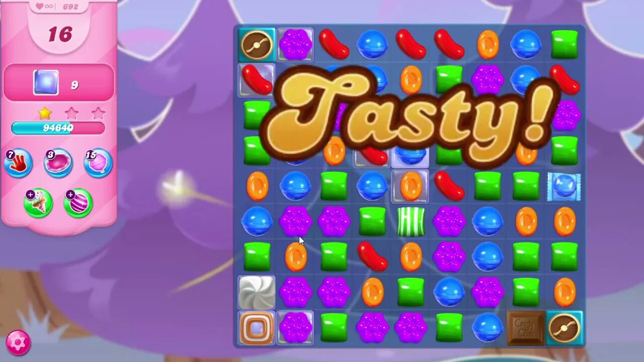 Candy Crush Saga Level 692