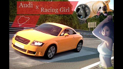 Nurburgring x Racing Girl Sleep @ Audi TT (175 x 88cm) + TÜ Reliability Report + Manual