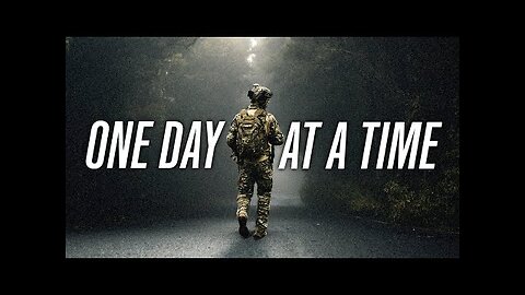 ONE DAY AT A TIME - Powerful Motivational Speech - Spartan