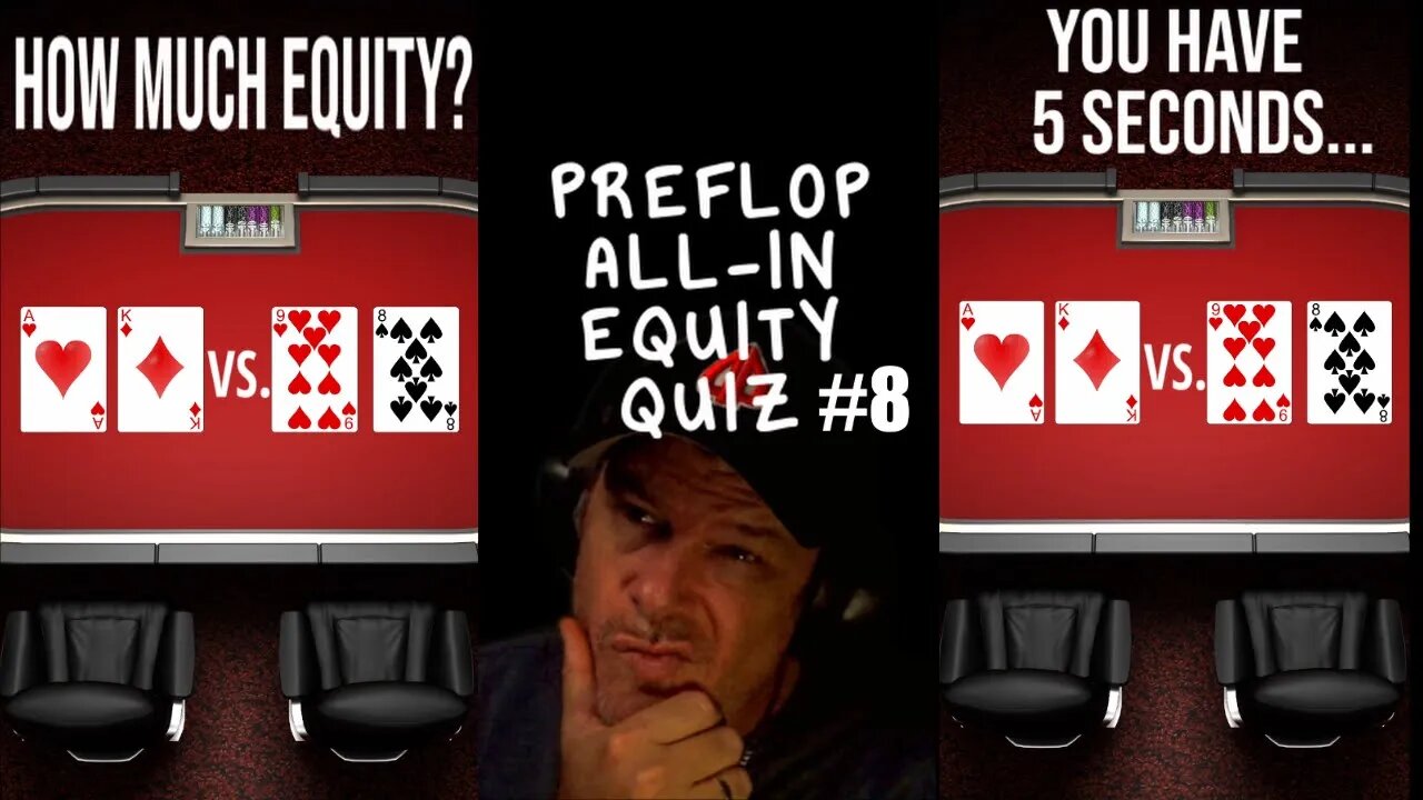 POKER PREFLOP ALL-IN EQUITY #8