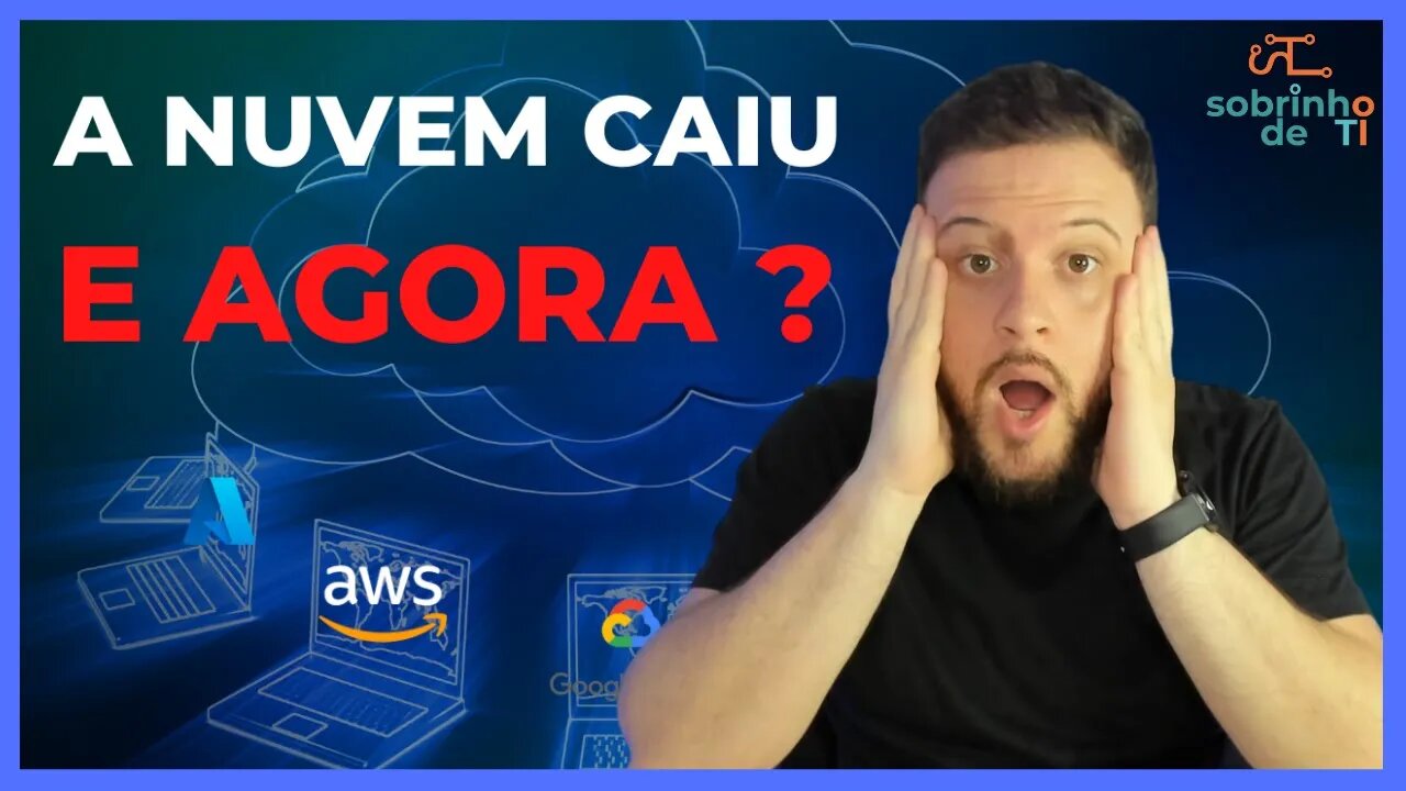 A NUVEM CAIU - E AGORA ?