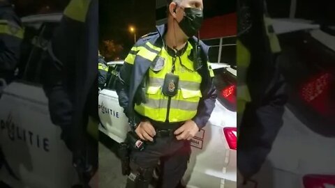 Ijmuiden ...Operation D Day 12 -12-2021 Politie houd ons staande