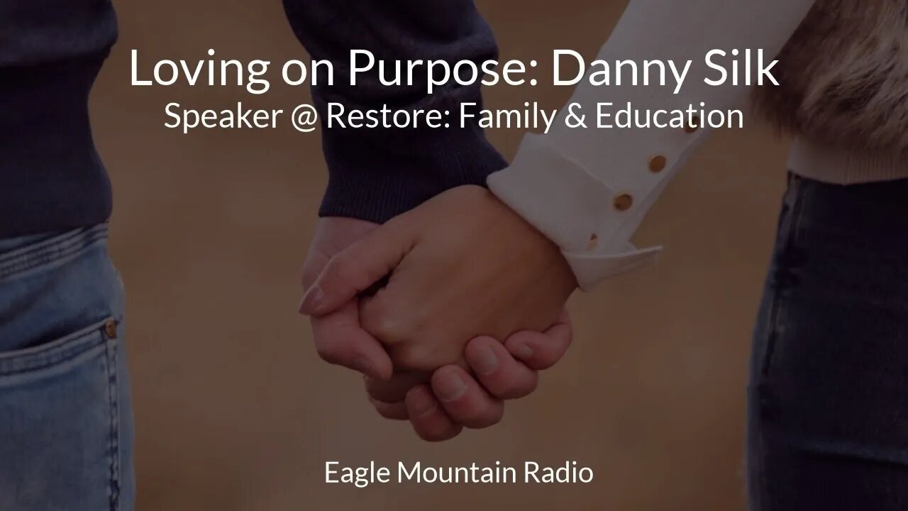 Live With Danny Silk! Don't miss this discussion with Danny as we discuss the topic of family.