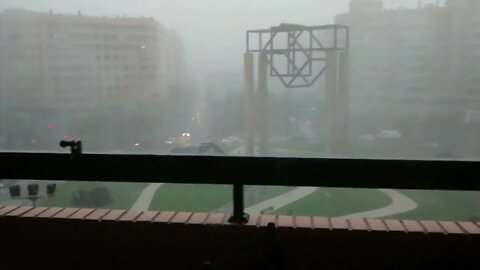 Lluvia en Alicante Spain