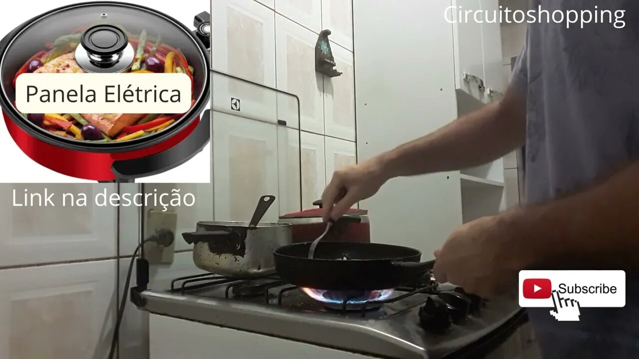 Fígado acebolado muito rapido. Panela Elétrica Lenoxx