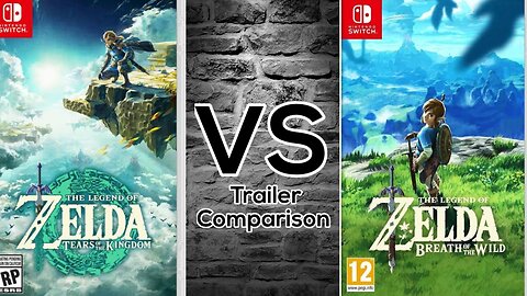 Zelda Trailer Comparison