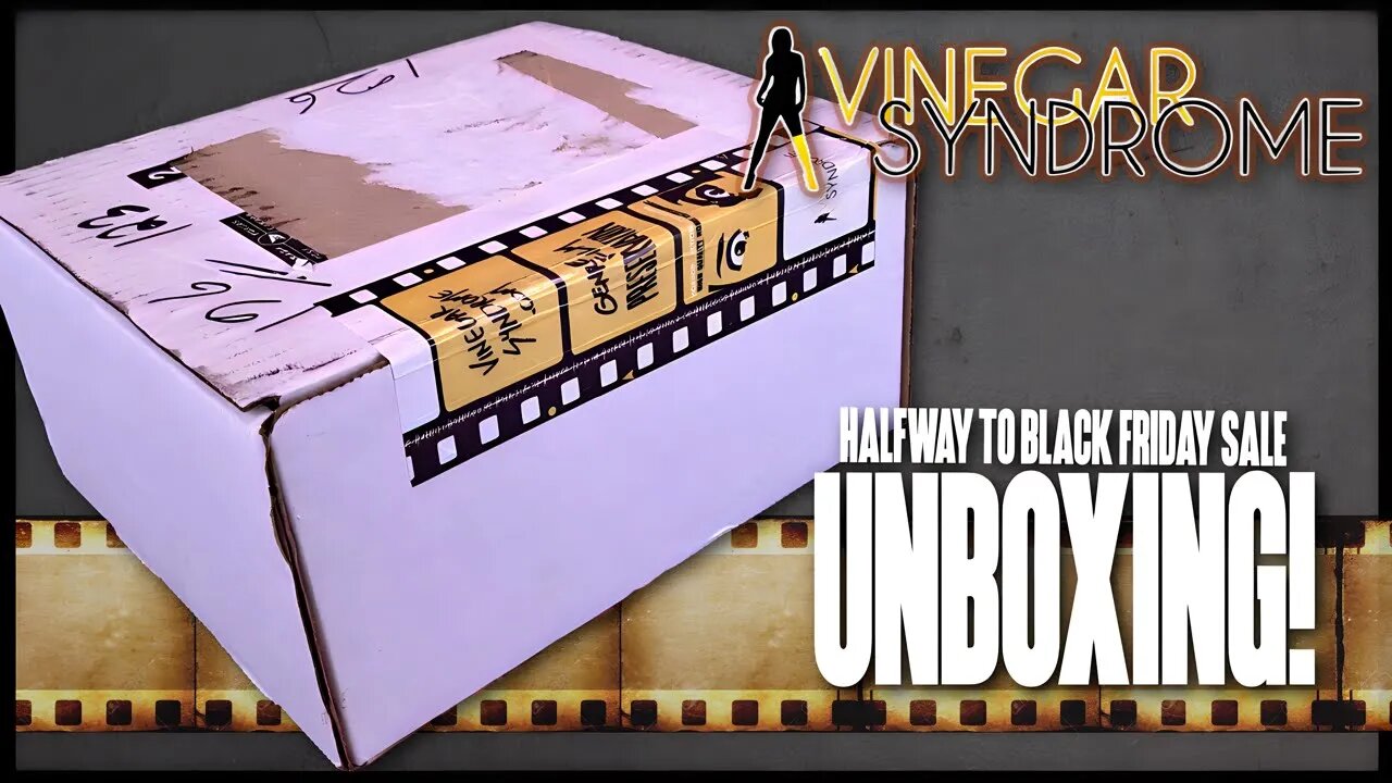 Vinegar Syndrome Halfway To Black Friday Sale 2022 Pickups and Unboxing! @The Review Spot