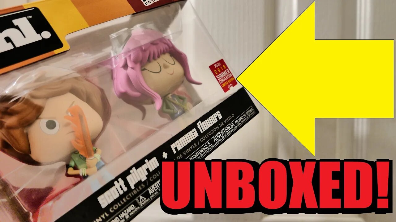 Unboxing the VYNL Scott Pilgrim and Ramona Flowers