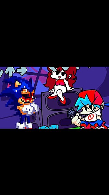 Sonic.exe vs Friday Night funkin 😈 #shorts