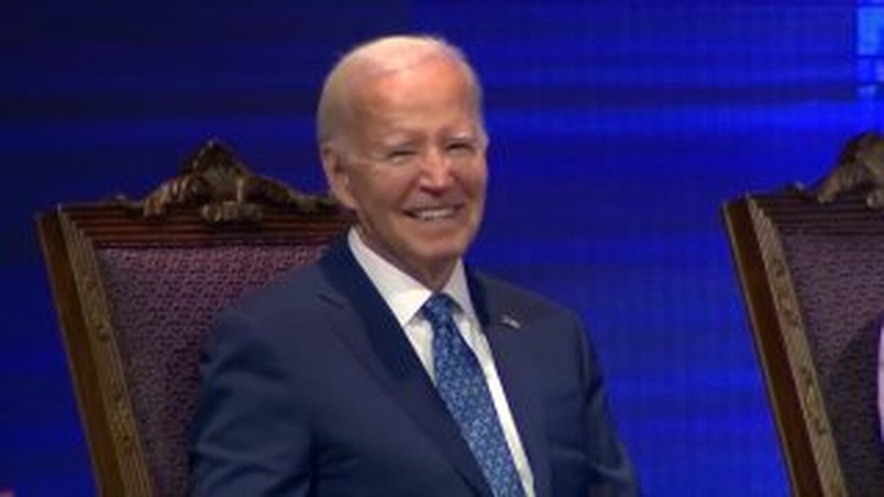 Joe Biden trying to stay positive as he continues campaign trail