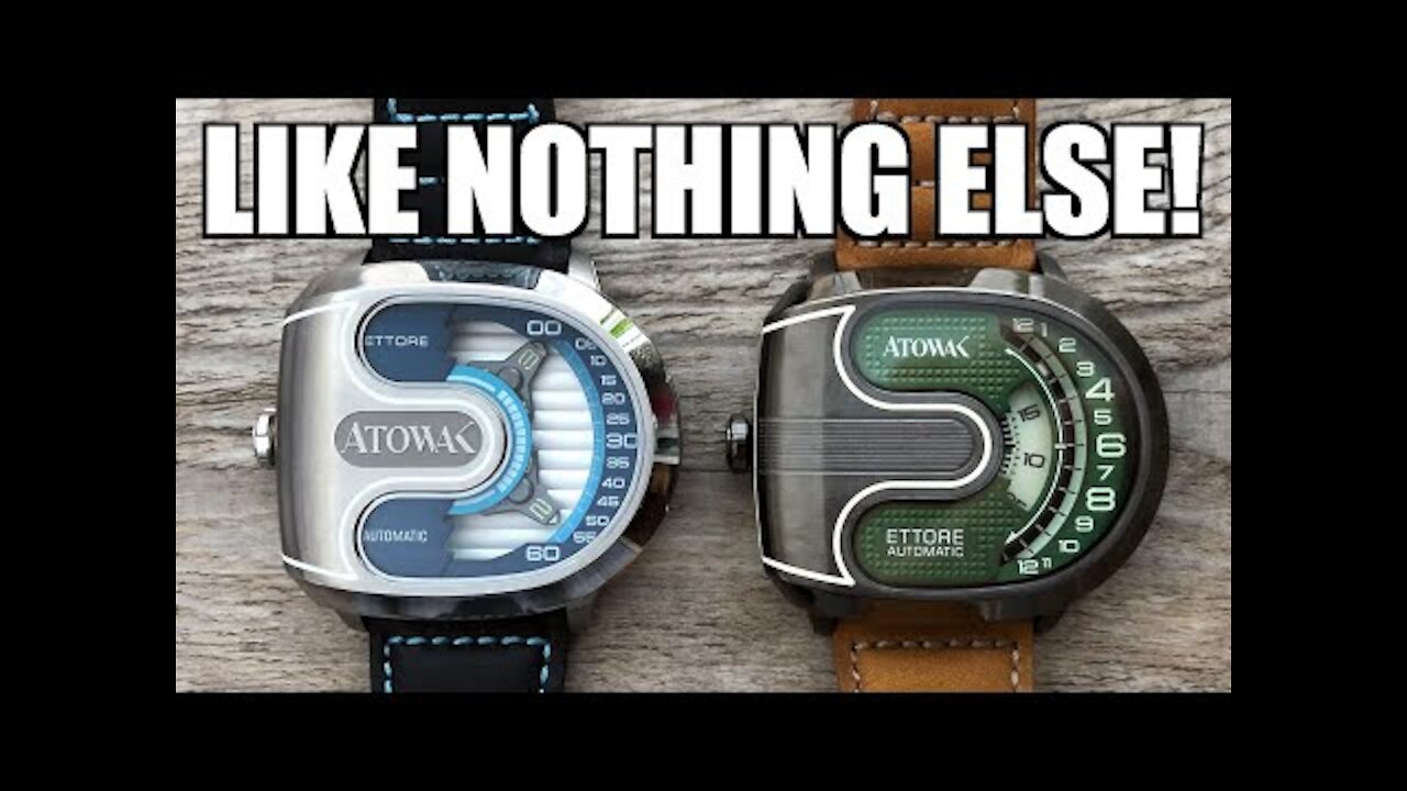 ATOWAK ETTORE: Supercar-Inspired 4-Arm Wandering Hour Watch | World Top New Technologies