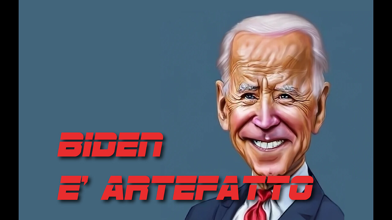 Biden non esiste è costruito a tavolino