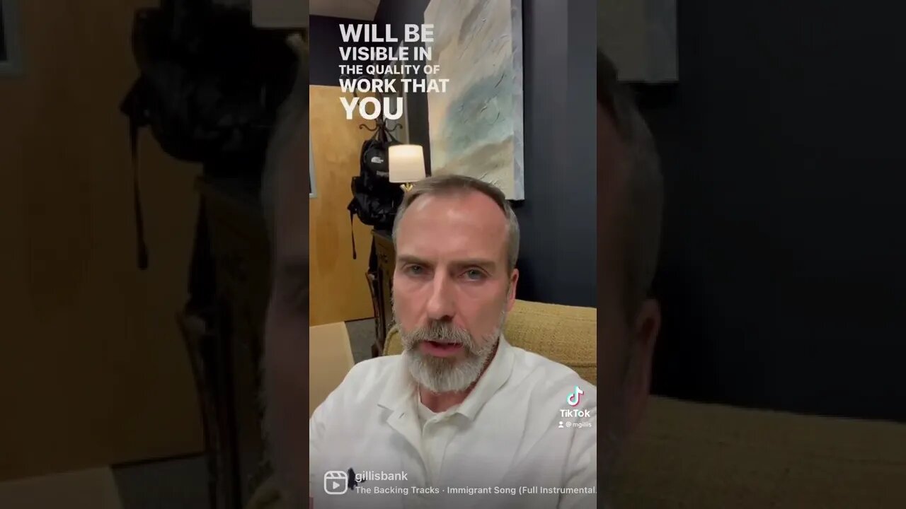 Remember as a leader the standards you set for yourself… #mattgillis