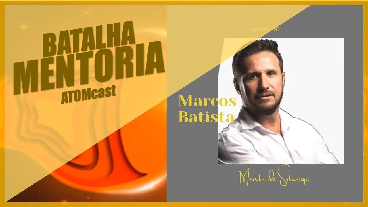 Podcast Profissão: Designer - Entrevista Marcos Batista (Mentor de Startups)