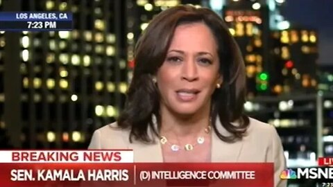 Kamala Harris "Donald Trump Is Probably The Least Patriotic Of Any President We've Ever Had!"