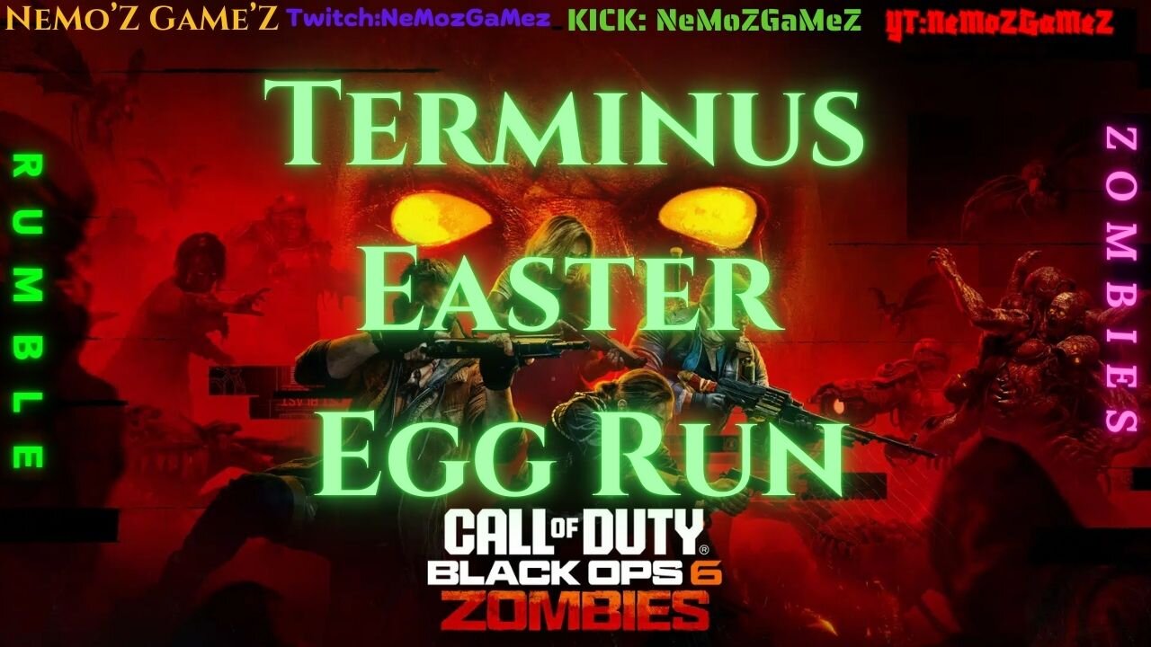 BO6 Zombies Terminus EE run !!