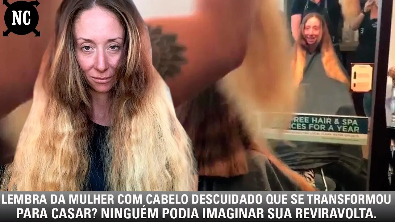 Lembra da mulher com cabelo descuidado que se transformou para casar? Ninguém podia imaginar sua...