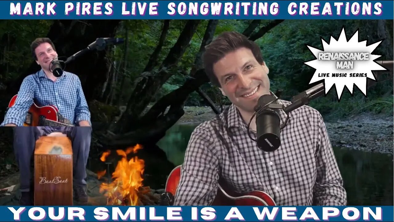 Your Smile Is A Weapon - Live Funky Songwriting on the BeatSeat!