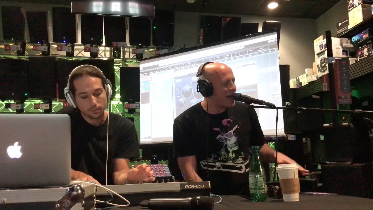 Infected Mushroom demonstrating their new Manipulator Plug-In