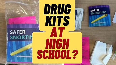 WOKE ALERT! CHILDREN GIVEN "SAFER SNORTING" KITS AT CANADIAN SCHOOL