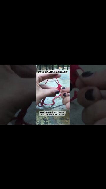 Learn to double crochet!