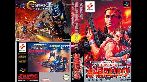 Contra III: The Alien Wars (Super Nintendo) Original Soundtrack - Stage 4: Crazy Motorcycle Chase/Aerial Combat [Daredevil]