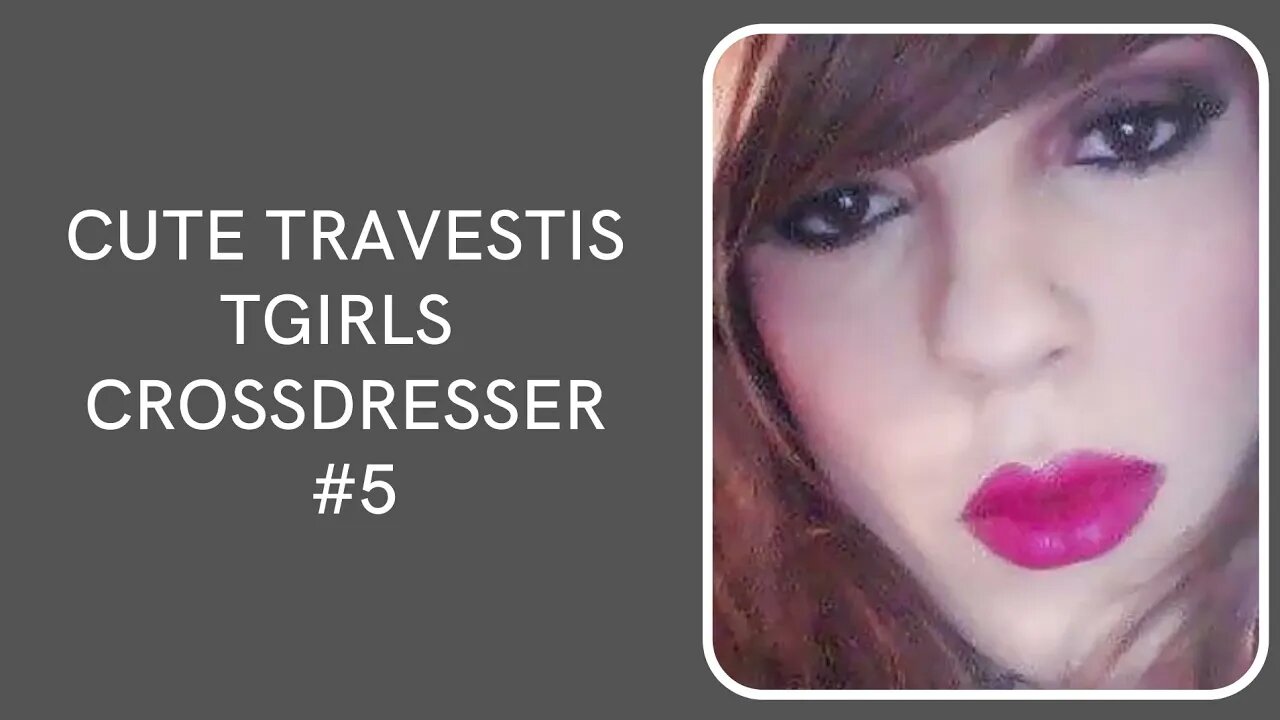 Trans Beauty Portrait - Cute Travestis Tgirls Crossdresser #5