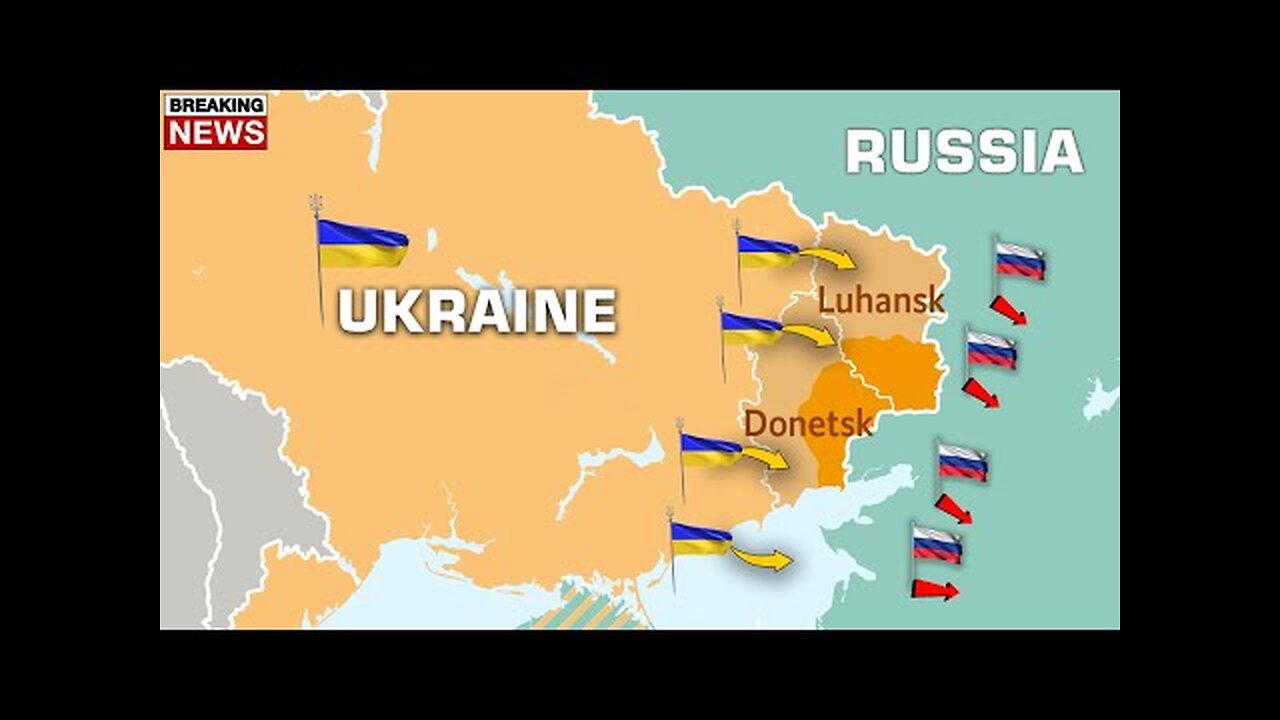 4 MINUTES AGO! Shocking Development on Map of Ukraine! Russians Repelled from Donetsk
