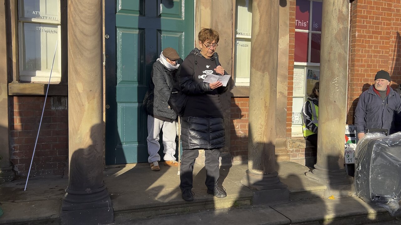 Where is the HUMANITY | Hospitals are destroyed in Palestine | Palestine March Manchester 16/12/23