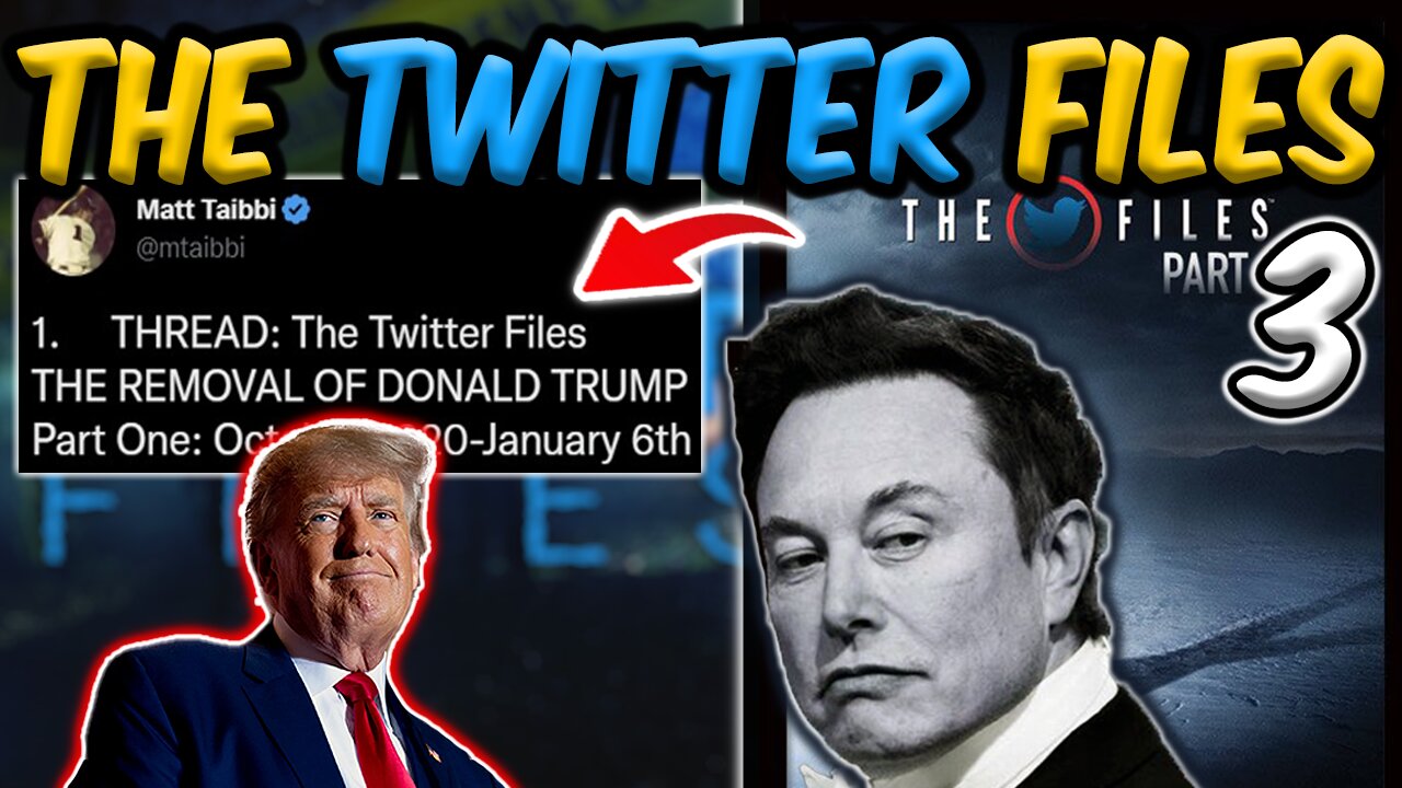 How Was World Leader Banned: Twitter Files Part 3 "Removal of Trump"