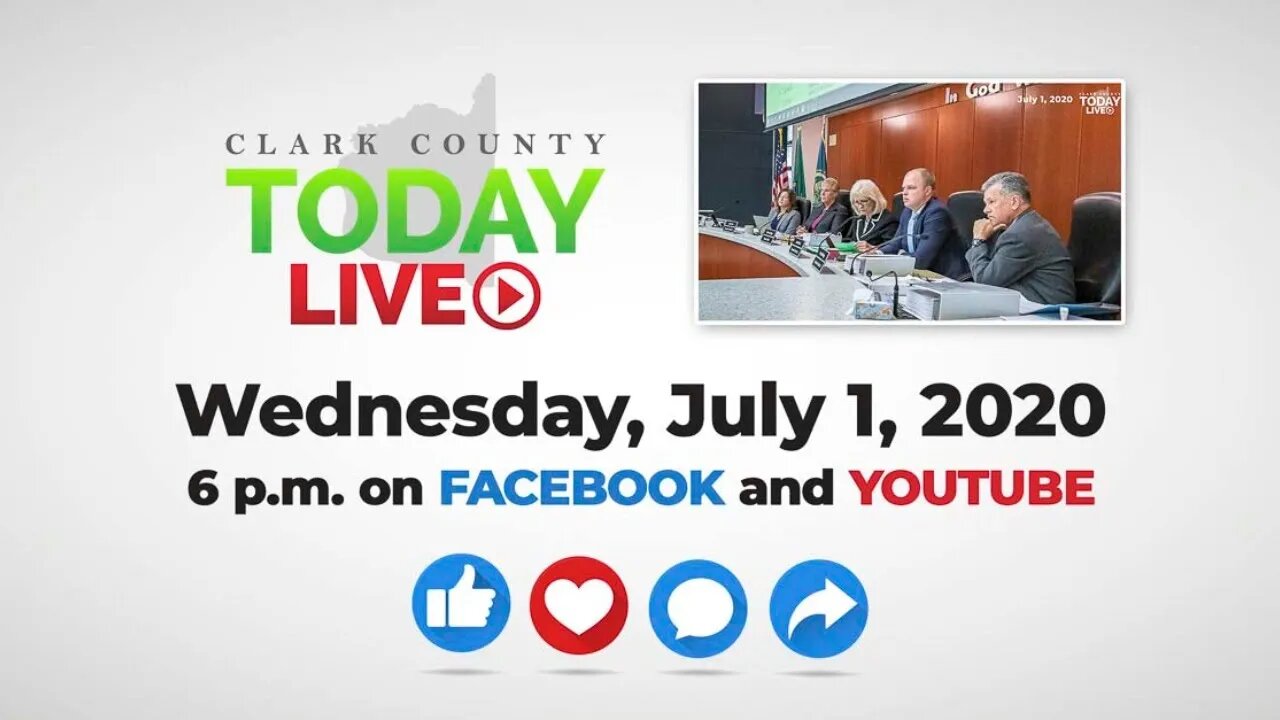 WATCH: Clark County TODAY LIVE • Wednesday, July 1, 2020