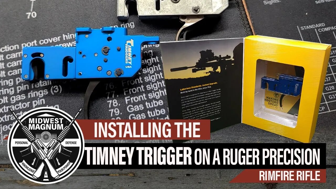 Installing a Timney Trigger in a Ruger Precision Rimfire