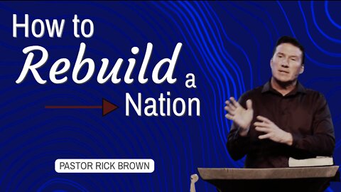 Ezra 1–6 | How to Rebuild a Nation | Pastor Rick Brown @ Godspeak Church of Thousand Oaks, CA.