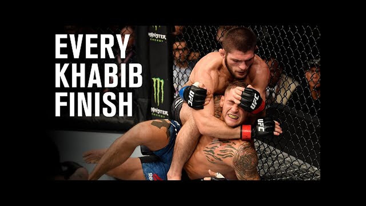 Every Khabib Nurmagomedov Finish