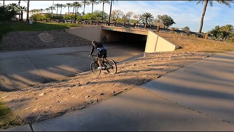 grouted riprap slope