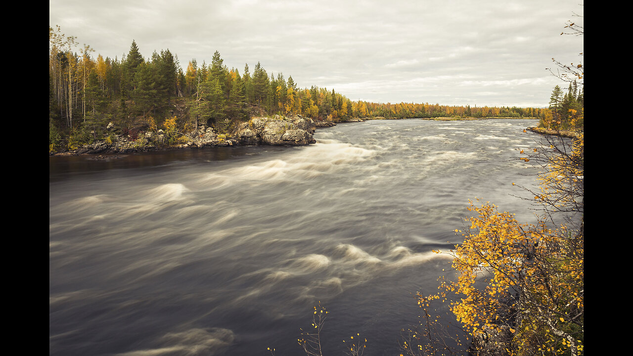 Deep Bass River Rapids ASMR 5 hours