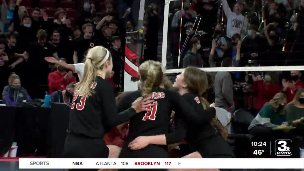 Day 1 State Volleyball Highlights 11/3/21