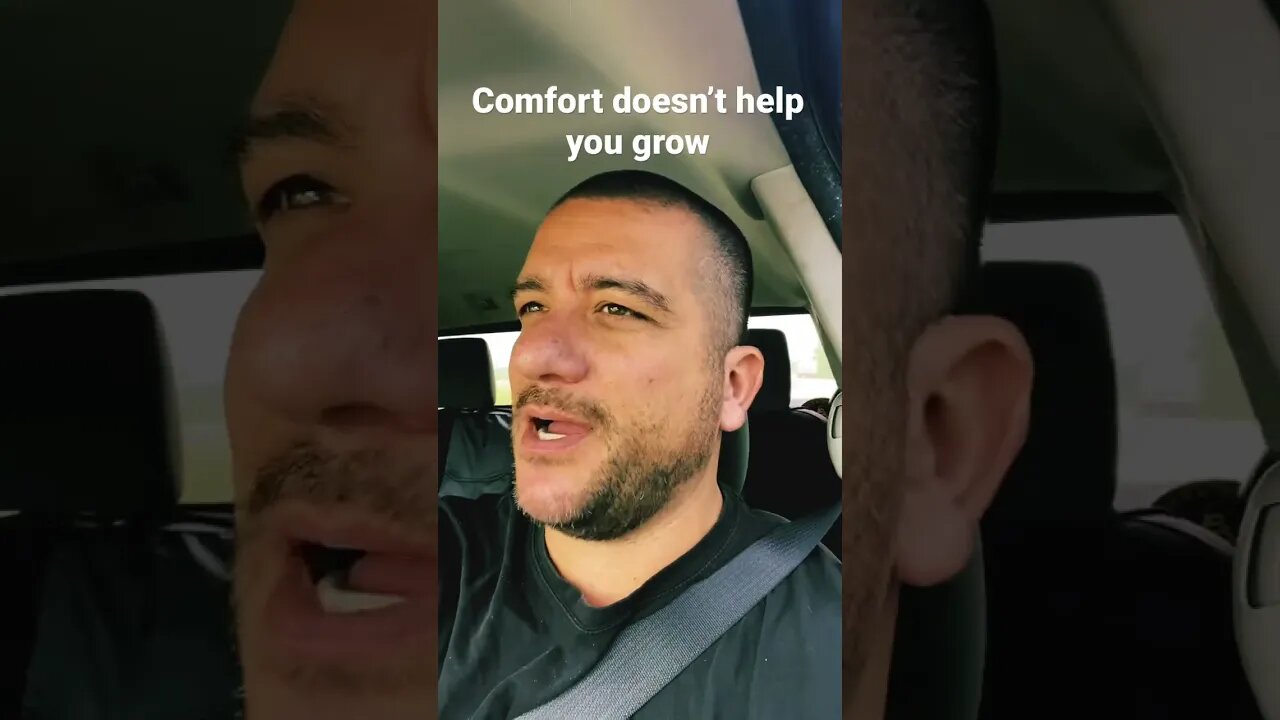 Comfort doesn’t help you #grow . #business #growth #hvac #hvacpodcast #podcast #shorts #mentors