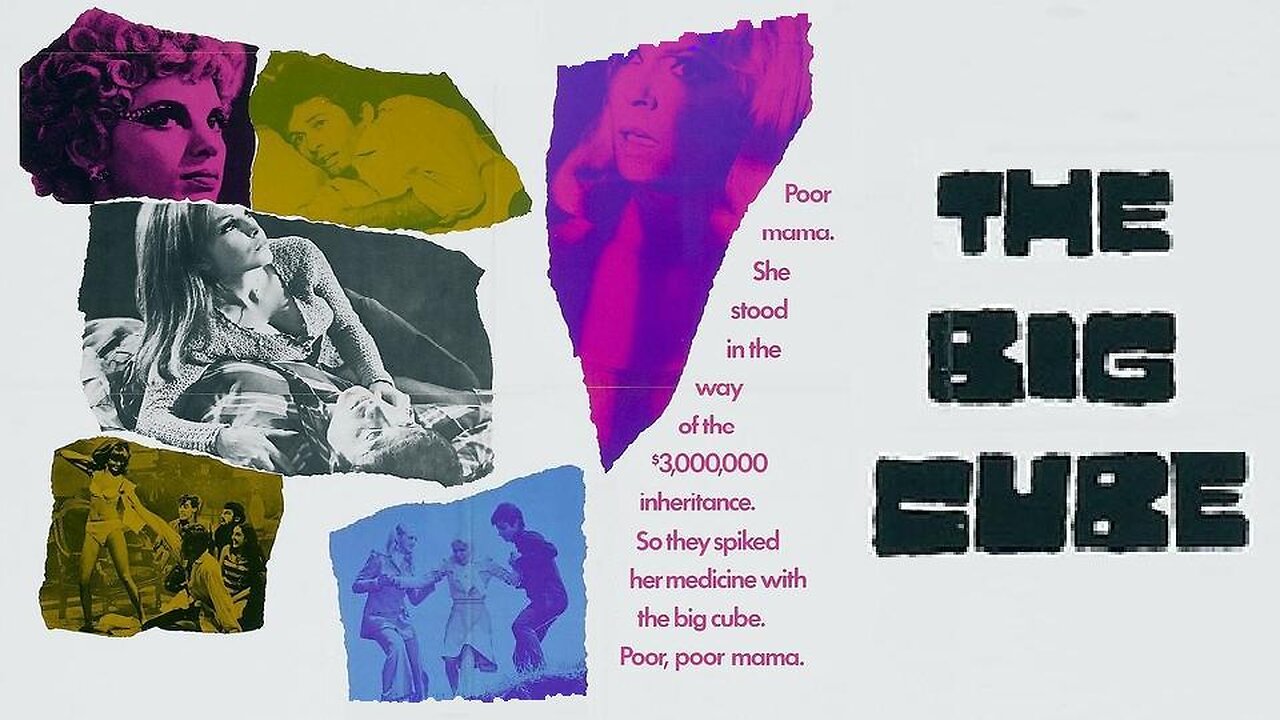 THE BIG CUBE 1968 Sudden Inheritance Causes Misery in a Dysfunctional Family FULL MOVIE HD & W/S