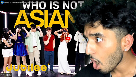 6 ASIANS VS 1 SECRET WHITE DUDE!?