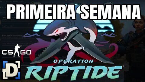 A Operação Riptide começou! PRIMEIRA SEMANA (Operação Correnteza)